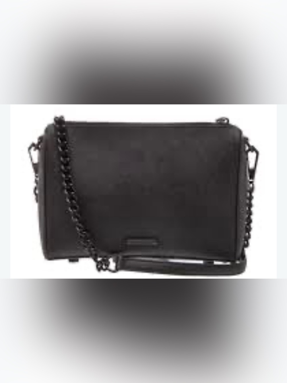 Rebecca Minkoff Avery Saffiano Leather Chain-Detail Crossbody - Picture 4 of 8